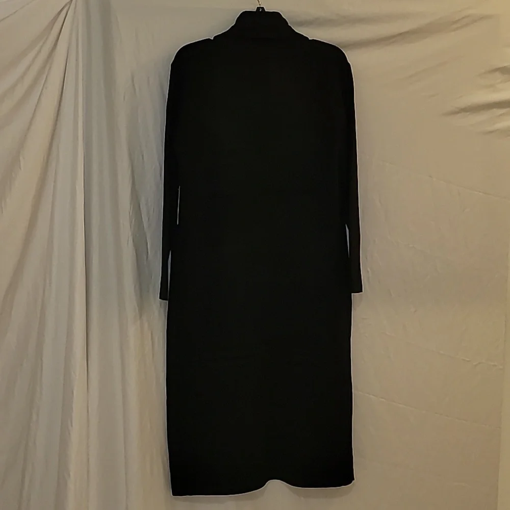 Max Sport Black Knit Long Cardigan Sweater - Picture 9 of 9